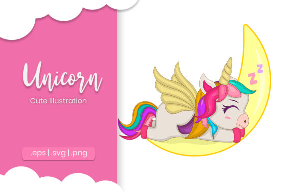 Cute Unicorn Sleep Illustration: A Designer’s Practical Take