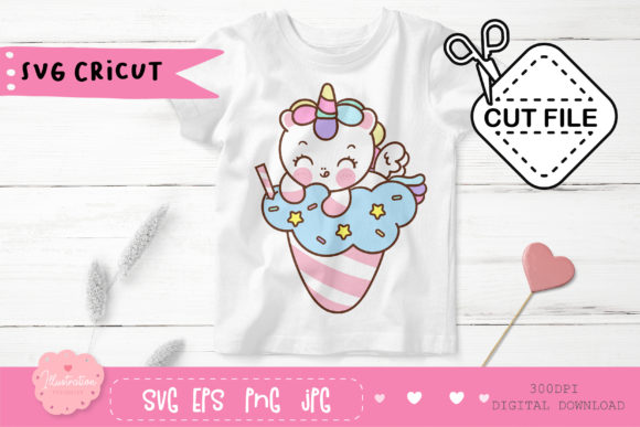 Cute Unicorn SVG Cricut Kawaii Cartoon Review