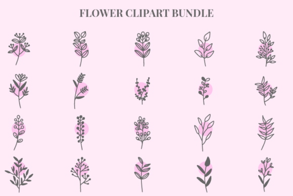 Free Flower Clipart Bundle Review for Real Embroidery Projects