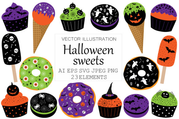 Halloween Cupcakes: A Subtle Embroidery Design for Seasonal Projects