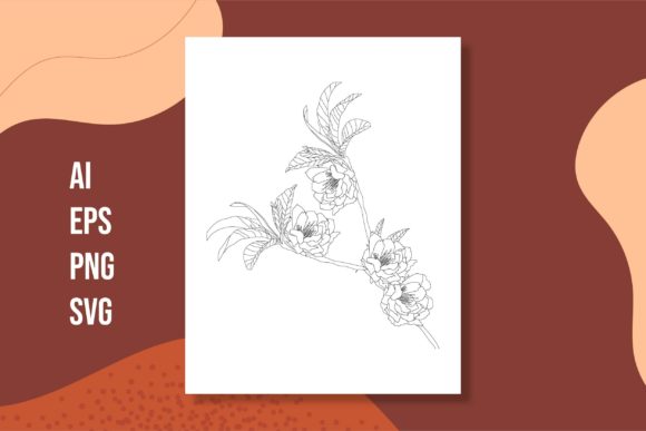 Hand Drawn Line Art Flower Illustration: A Real-World Design Review