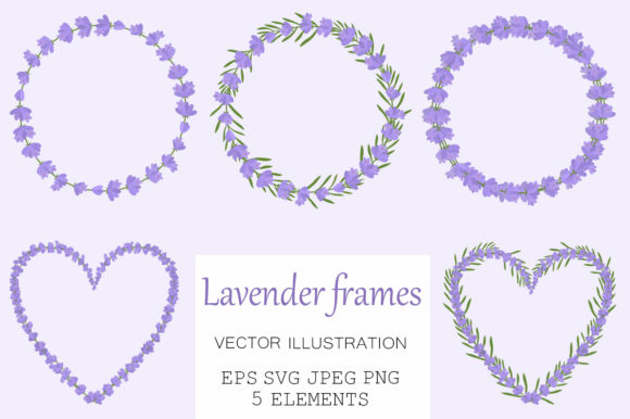 Lavender Frames: A Subtle Embroidery Design for Romantic Projects