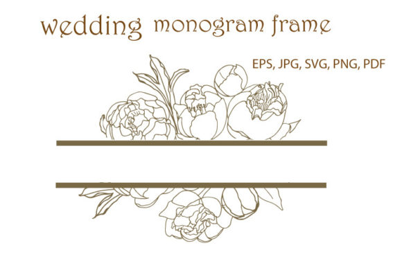 Peony Monogram Frames Bundle SVG: A Designer’s Honest Take