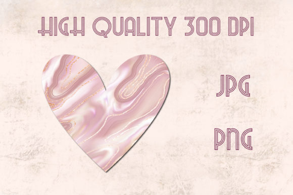 Pink Marble Heart: A Versatile Valentine’s Day Embroidery Design