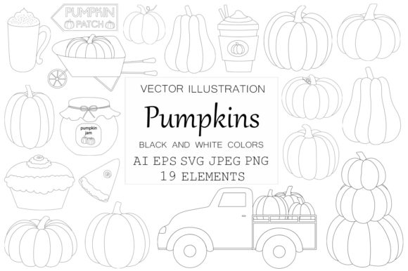 Pumpkin Coloring: A Subtle Autumn Embroidery Design for Real Projects