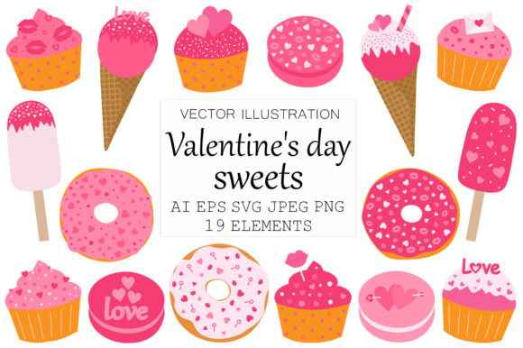 Valentine's Day Cupcakes: Pink Donuts Embroidery Design Review