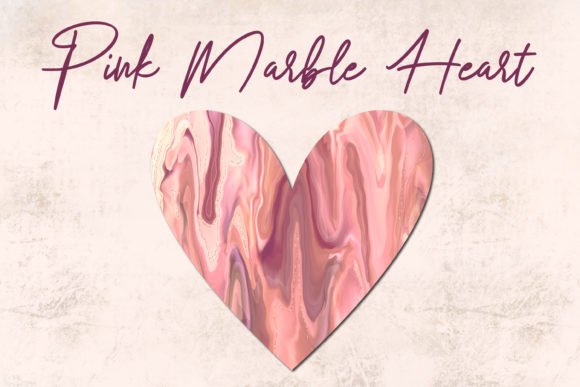 Valentine’s Day - Pink Marble Heart Embroidery Design Review